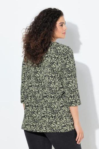 Moda za polnejše Majica 3/4 rukava A kroja plus velikost, xxl, Ulla Popken in Johann Popken (JP1880)