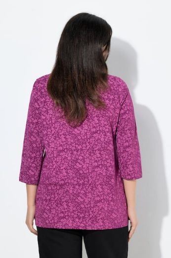 Moda za polnejše Majica 3/4 rukava A kroja plus velikost, xxl, Ulla Popken in Johann Popken (JP1880)