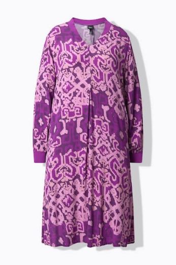 Moda za polnejše Haljina dugih rukava A kroja plus velikost, xxl, Ulla Popken in Johann Popken (JP1880)