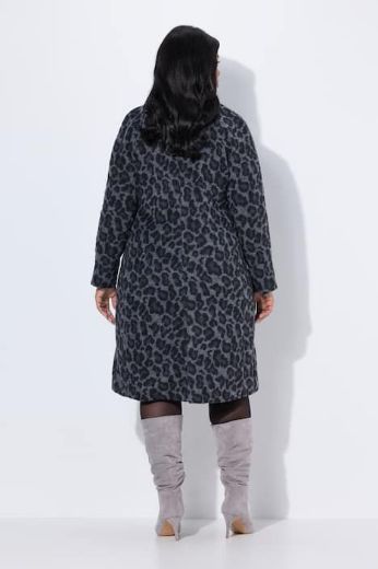 Moda za polnejše Kaput s leopard uzorkom plus velikost, xxl, Ulla Popken in Johann Popken (JP1880)