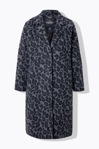 Moda za polnejše Kaput s leopard uzorkom plus velikost, xxl, Ulla Popken in Johann Popken (JP1880)