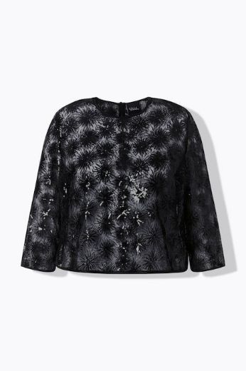 Moda za polnejše Haljina svečana midi 3/4 rukava plus velikost, xxl, Ulla Popken in Johann Popken (JP1880)