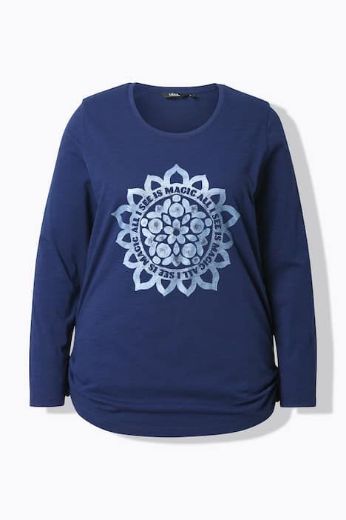 Moda za polnejše Majica dugih rukava plus velikost, xxl, Ulla Popken in Johann Popken (JP1880)