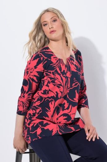 Moda za polnejše Majica 3/4 rukava plus velikost, xxl, Ulla Popken in Johann Popken (JP1880)