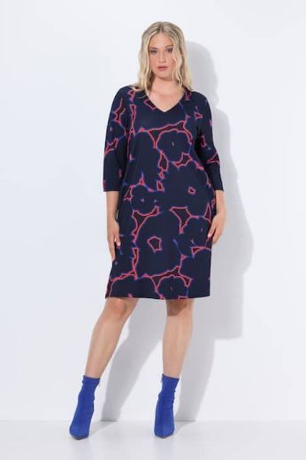Moda za polnejše Haljina 3/4 rukava plus velikost, xxl, Ulla Popken in Johann Popken (JP1880)