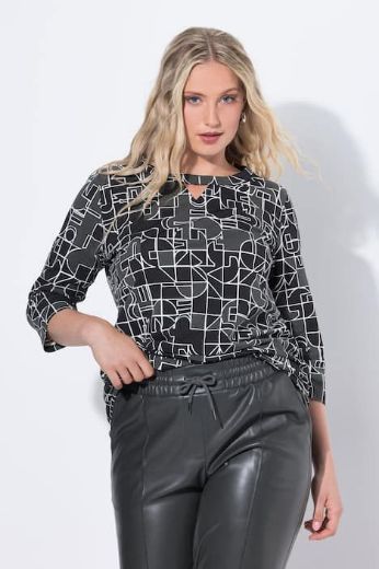 Moda za polnejše Majica 3/4 rukava plus velikost, xxl, Ulla Popken in Johann Popken (JP1880)