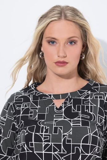 Moda za polnejše Majica 3/4 rukava plus velikost, xxl, Ulla Popken in Johann Popken (JP1880)