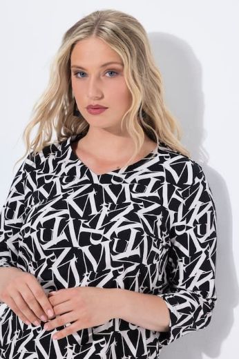 Moda za polnejše Majica 3/4 rukava plus velikost, xxl, Ulla Popken in Johann Popken (JP1880)