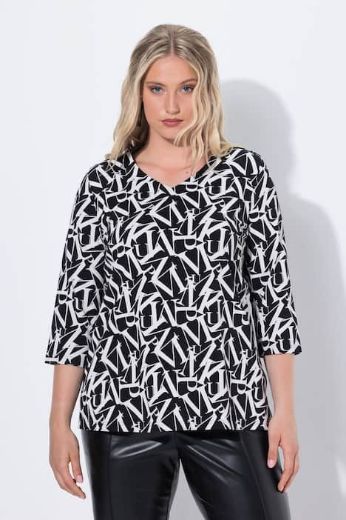 Moda za polnejše Majica 3/4 rukava plus velikost, xxl, Ulla Popken in Johann Popken (JP1880)