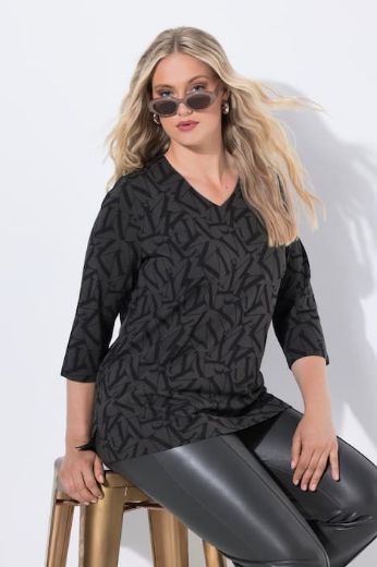 Moda za polnejše Majica 3/4 rukava plus velikost, xxl, Ulla Popken in Johann Popken (JP1880)