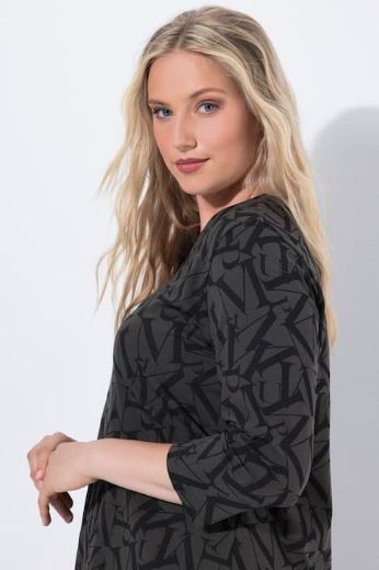Moda za polnejše Majica 3/4 rukava plus velikost, xxl, Ulla Popken in Johann Popken (JP1880)