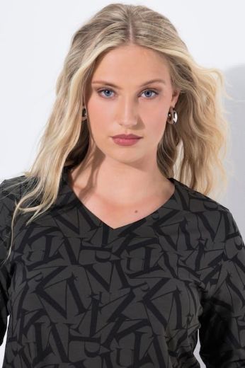 Moda za polnejše Majica 3/4 rukava plus velikost, xxl, Ulla Popken in Johann Popken (JP1880)