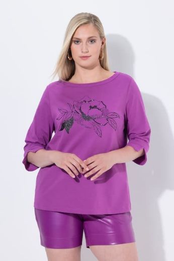 Moda za polnejše Majica 3/4 rukava plus velikost, xxl, Ulla Popken in Johann Popken (JP1880)