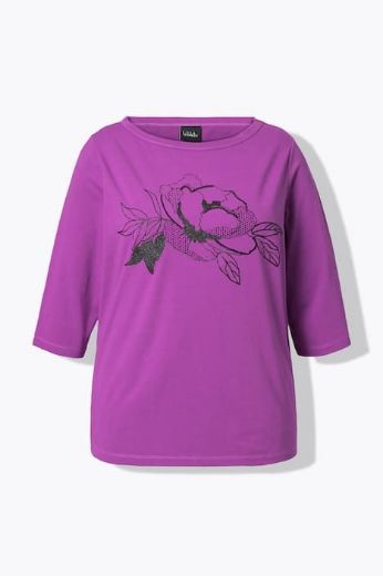 Moda za polnejše Majica 3/4 rukava plus velikost, xxl, Ulla Popken in Johann Popken (JP1880)