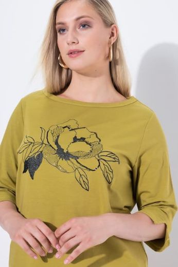 Moda za polnejše Majica 3/4 rukava plus velikost, xxl, Ulla Popken in Johann Popken (JP1880)