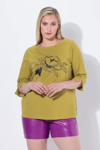 Moda za polnejše Majica 3/4 rukava plus velikost, xxl, Ulla Popken in Johann Popken (JP1880)