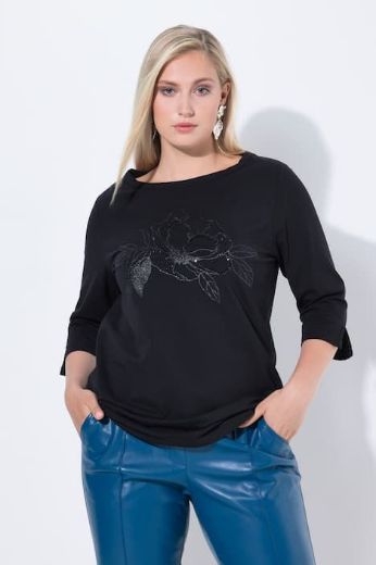 Moda za polnejše Majica 3/4 rukava plus velikost, xxl, Ulla Popken in Johann Popken (JP1880)