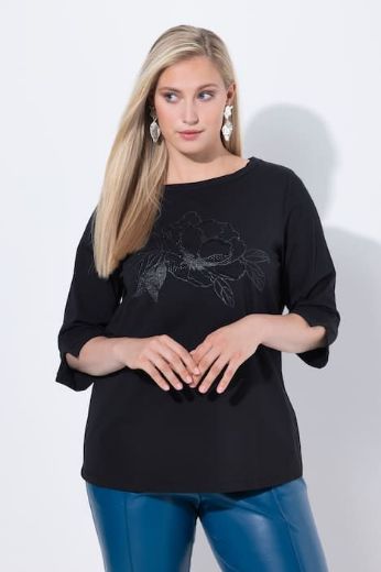 Moda za polnejše Majica 3/4 rukava plus velikost, xxl, Ulla Popken in Johann Popken (JP1880)