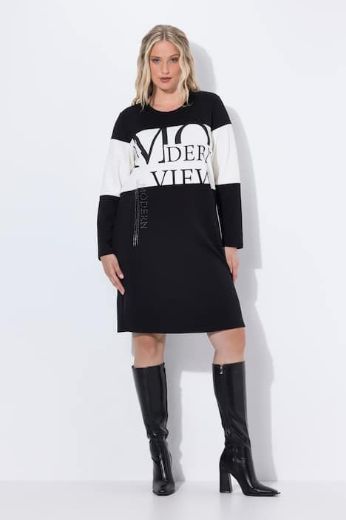 Moda za polnejše Haljina dugih rukava plus velikost, xxl, Ulla Popken in Johann Popken (JP1880)
