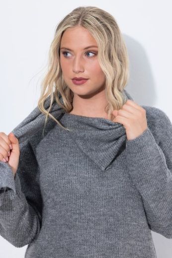 Moda za polnejše Pulover dugih rukava plus velikost, xxl, Ulla Popken in Johann Popken (JP1880)
