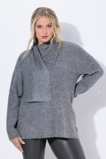 Moda za polnejše Pulover dugih rukava plus velikost, xxl, Ulla Popken in Johann Popken (JP1880)