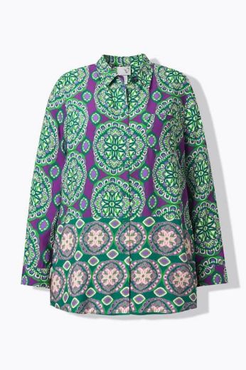 Moda za polnejše Košulja dugih rukava plus velikost, xxl, Ulla Popken in Johann Popken (JP1880)