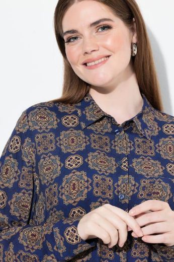 Moda za polnejše Košulja dugih rukava plus velikost, xxl, Ulla Popken in Johann Popken (JP1880)