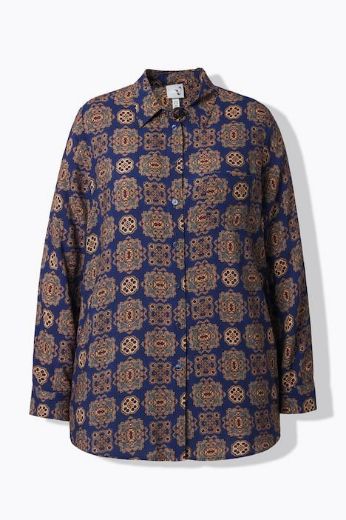 Moda za polnejše Košulja dugih rukava plus velikost, xxl, Ulla Popken in Johann Popken (JP1880)