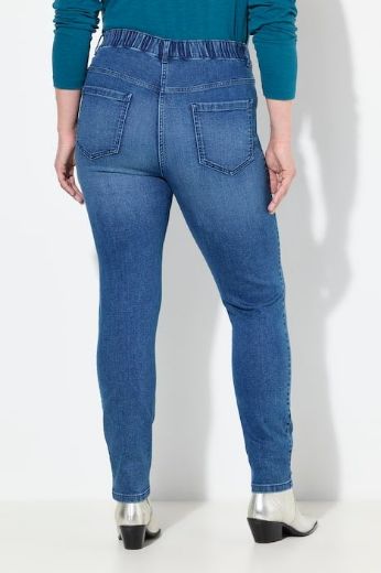 Moda za polnejše Traperice uskih nogavica plus velikost, xxl, Ulla Popken in Johann Popken (JP1880)