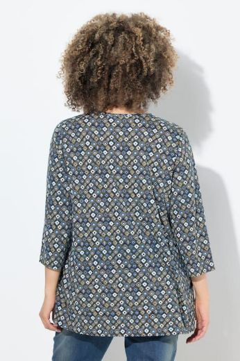 Moda za polnejše Majica 3/4 rukava A kroja plus velikost, xxl, Ulla Popken in Johann Popken (JP1880)
