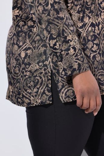 Moda za polnejše Bluza elegantna dugih rukava plus velikost, xxl, Ulla Popken in Johann Popken (JP1880)