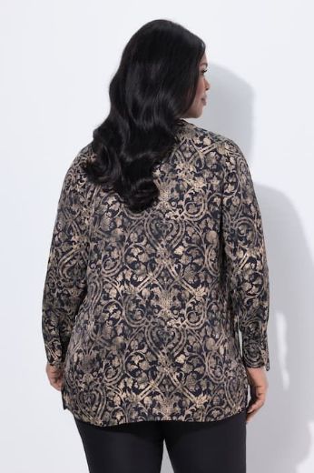 Moda za polnejše Bluza elegantna dugih rukava plus velikost, xxl, Ulla Popken in Johann Popken (JP1880)