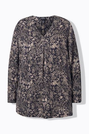 Moda za polnejše Bluza elegantna dugih rukava plus velikost, xxl, Ulla Popken in Johann Popken (JP1880)