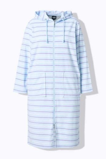 Moda za polnejše Ogrtač s kapuljačom na pruge plus velikost, xxl, Ulla Popken in Johann Popken (JP1880)