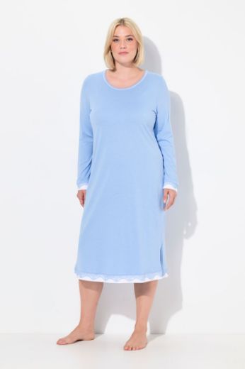 Moda za polnejše Spavaćica s dodatkom ukrasne čipke plus velikost, xxl, Ulla Popken in Johann Popken (JP1880)