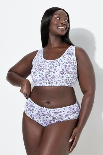 Moda za polnejše Gaćice midi 5 komada plus velikost, xxl, Ulla Popken in Johann Popken (JP1880)