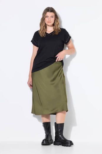 Moda za polnejše Suknja midi A kroja plus velikost, xxl, Ulla Popken in Johann Popken (JP1880)