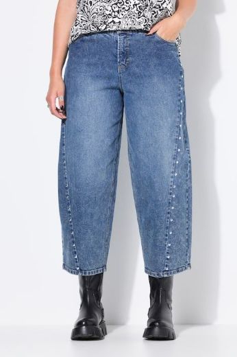 Moda za polnejše Traperice širokih nogavica plus velikost, xxl, Ulla Popken in Johann Popken (JP1880)