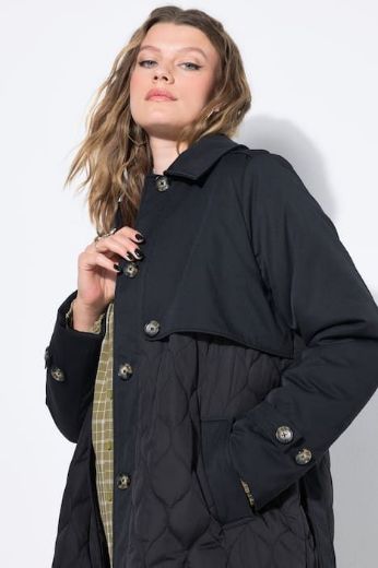 Moda za polnejše Kaput dužeg kroja plus velikost, xxl, Ulla Popken in Johann Popken (JP1880)