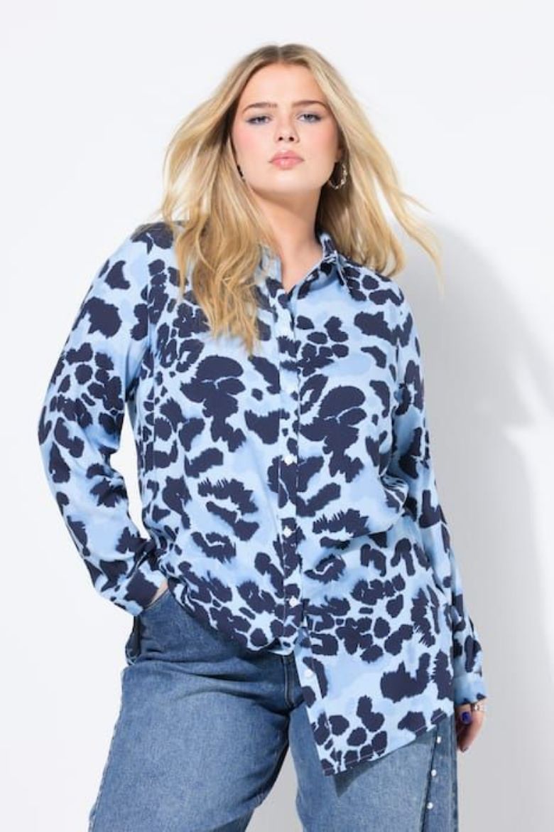 Moda za polnejše Košulja dugih rukava plus velikost, xxl, Ulla Popken in Johann Popken (JP1880)