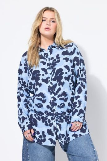 Moda za polnejše Košulja dugih rukava plus velikost, xxl, Ulla Popken in Johann Popken (JP1880)