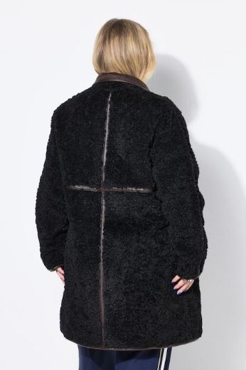 Moda za polnejše Kaput A kroja od umjetnog krzna plus velikost, xxl, Ulla Popken in Johann Popken (JP1880)