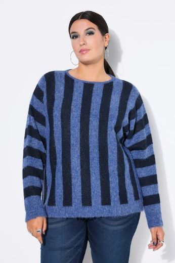Moda za polnejše Pulover dugih rukava šireg kroja plus velikost, xxl, Ulla Popken in Johann Popken (JP1880)
