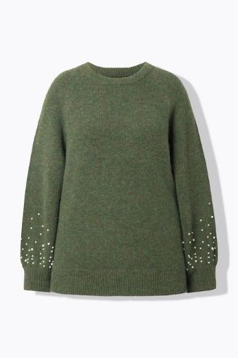 Moda za polnejše Pulover dugih rukava plus velikost, xxl, Ulla Popken in Johann Popken (JP1880)