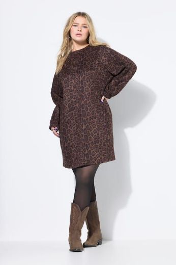 Moda za polnejše Haljina dugih rukava šireg kroja plus velikost, xxl, Ulla Popken in Johann Popken (JP1880)