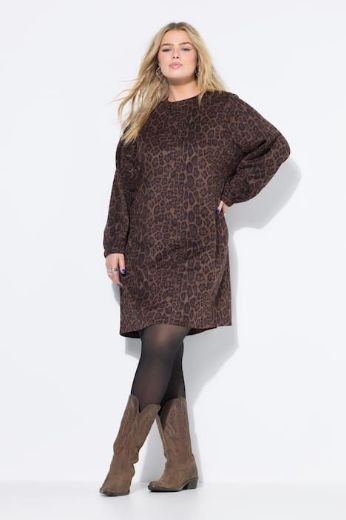 Moda za polnejše Haljina dugih rukava šireg kroja plus velikost, xxl, Ulla Popken in Johann Popken (JP1880)