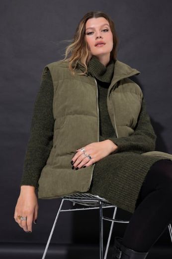 Moda za polnejše Prsluk prošiveni plus velikost, xxl, Ulla Popken in Johann Popken (JP1880)