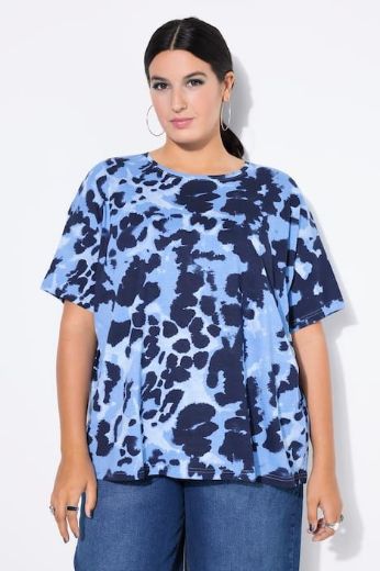 Moda za polnejše Majica kratkih rukava šireg kroja plus velikost, xxl, Ulla Popken in Johann Popken (JP1880)