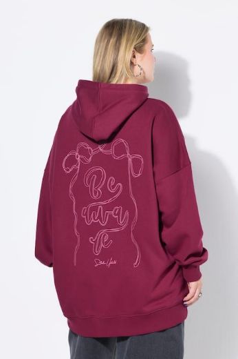 Moda za polnejše Majica dugih rukava s kapuljačom šireg kroja plus velikost, xxl, Ulla Popken in Johann Popken (JP1880)