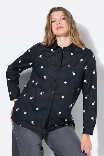 Moda za polnejše Košulja dugih rukava plus velikost, xxl, Ulla Popken in Johann Popken (JP1880)